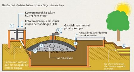 Biogas dan Bio Slurry